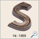 Gebrüder Schneider Metall- und Kunstgießerei, Bronzeschriften, Bronzebuchstaben, Bronzebuchstaben kaufen - Schrift Nr.: 1869